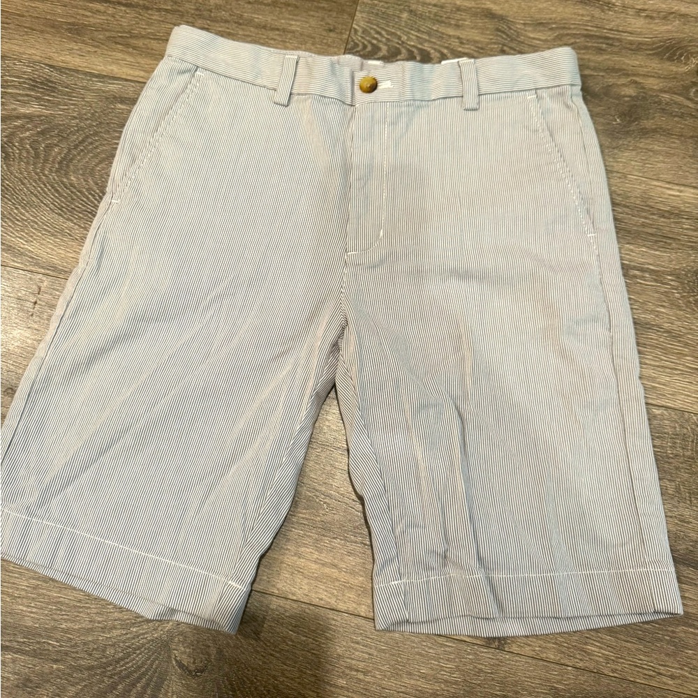 Kids Striped Gray vineyard vines shorts